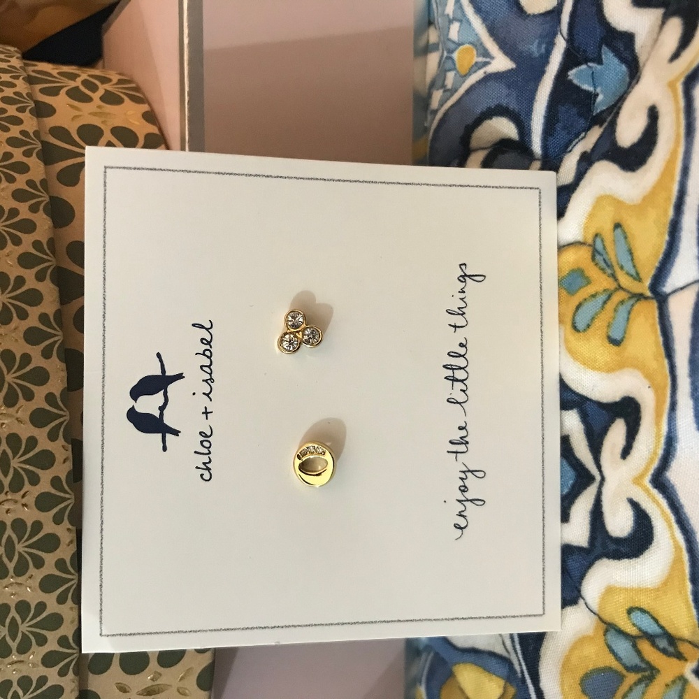 Chloe + Isabel Alphabet Mismatched Earrings